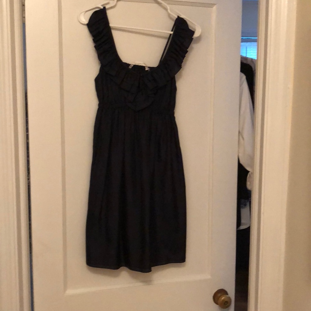 Black silk Susana Monaco dress